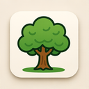 icon_internet_tree_iconic icon preview