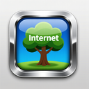 icon_internet_tree_metallic icon preview