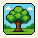 icon_internet_tree_pixel_art icon preview
