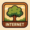 icon_internet_tree_retro icon preview