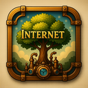 icon_internet_tree_steampunk icon preview