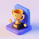icon_internet_trophy_3d_isometric icon preview