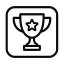 icon_internet_trophy_monochrome icon preview