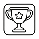 icon_internet_trophy_outline icon preview