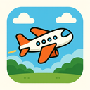 icon_literature_airplane_cartoon icon preview