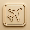 icon_literature_airplane_embossed icon preview