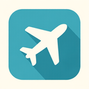 icon_literature_airplane_flat_design icon preview