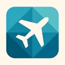 icon_literature_airplane_geometric icon preview