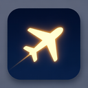 icon_literature_airplane_glow_effect icon preview