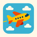 icon_literature_airplane_playful icon preview