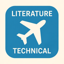 icon_literature_airplane_technical icon preview