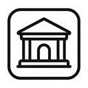icon_literature_bank_monochrome icon preview