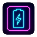 icon_literature_battery_neon icon preview