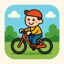 icon_literature_bicycle_cartoon icon preview