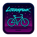 icon_literature_bicycle_cyberpunk icon preview