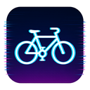 icon_literature_bicycle_digital_glitch icon preview