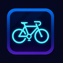 icon_literature_bicycle_futuristic icon preview