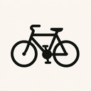 icon_literature_bicycle_monochrome icon preview