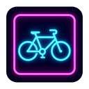 icon_literature_bicycle_neon icon preview