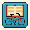 icon_literature_bicycle_pixel_art icon preview