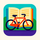 icon_literature_bicycle_vibrant_colors icon preview