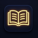 icon_literature_book_glow_effect icon preview