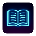 icon_literature_book_neon icon preview