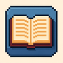 icon_literature_book_pixel_art icon preview