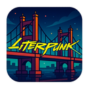 icon_literature_bridge_cyberpunk icon preview