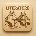icon_literature_bridge_embossed icon preview
