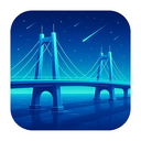 icon_literature_bridge_futuristic icon preview