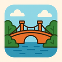 icon_literature_bridge_symmetrical icon preview
