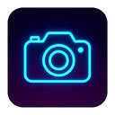 icon_literature_camera_neon icon preview