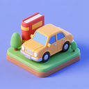 icon_literature_car_3d_isometric icon preview
