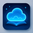 icon_literature_cloud_futuristic icon preview