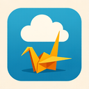 icon_literature_cloud_origami icon preview