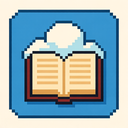 icon_literature_cloud_pixel_art icon preview