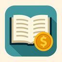 icon_literature_coin_flat_design icon preview