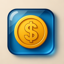 icon_literature_coin_glassy icon preview