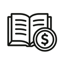 icon_literature_coin_monochrome icon preview