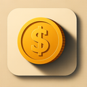 icon_literature_coin_shadow_effect icon preview