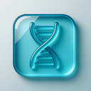 icon_literature_dna_strand_glassy icon preview