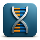 icon_literature_dna_strand_metallic icon preview