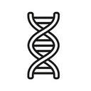 icon_literature_dna_strand_outline icon preview