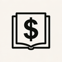 icon_literature_dollar_sign_monochrome icon preview