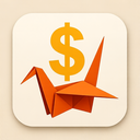 icon_literature_dollar_sign_origami icon preview