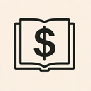 icon_literature_dollar_sign_thin icon preview