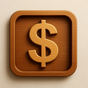 icon_literature_dollar_sign_wooden icon preview