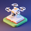 icon_literature_drone_3d_isometric icon preview