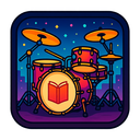 icon_literature_drum_cyberpunk icon preview